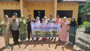 Wujudkan Polisi Humanis, Polsek Rimba Melintang Gelar Green Policing di Rokan Hilir