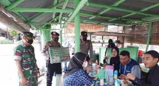 Polsek Bandar Sei Kijang Lakukan Operasi Yustisi Sasar Masyarakat yang Berkerumun