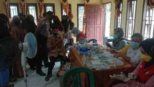 Update Harian 6 Januari, Polsek Pangkalan Kuras Vaksinasi 1.146 Orang