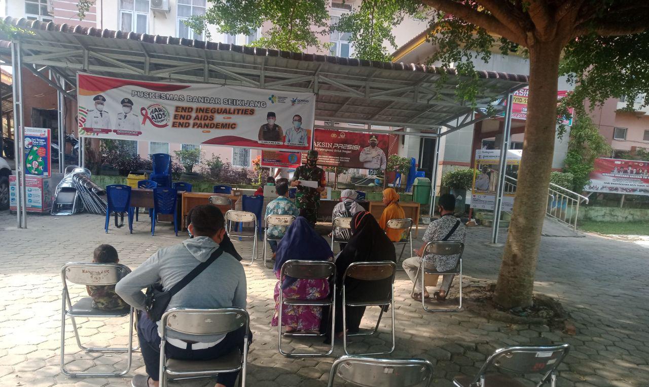 Vaksinasi Dosis I Kecamatan Bandar Sei Kijang Sudah Capai Target, Berikut Penjelasannya