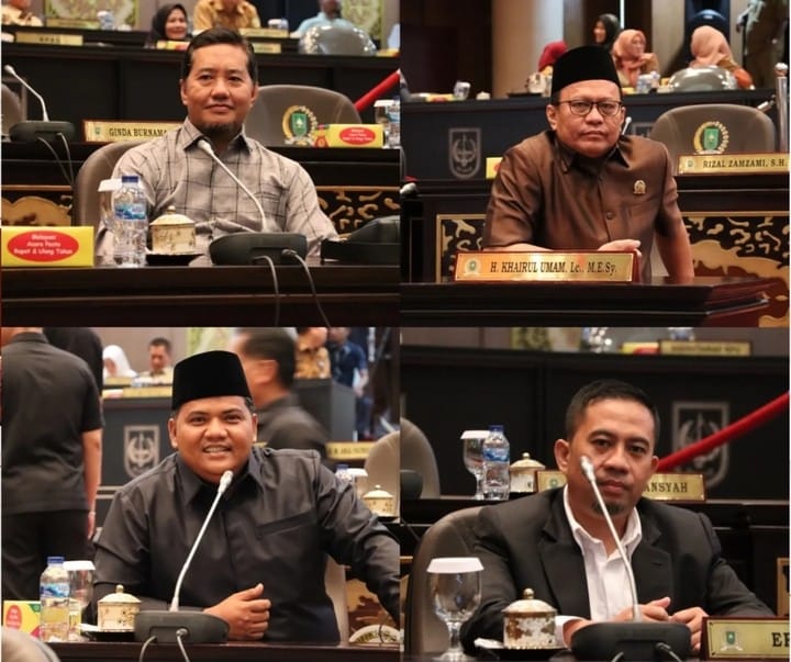 DPRD Riau Gelar Paripurna Pembentukan Susunan Fraksi-fraksi