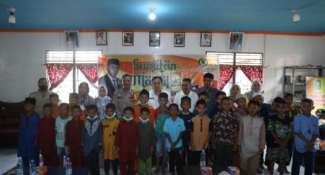 Di Sungai Luar, UPT Puskesmas Sungai Piring Gelar Sunatan Massal