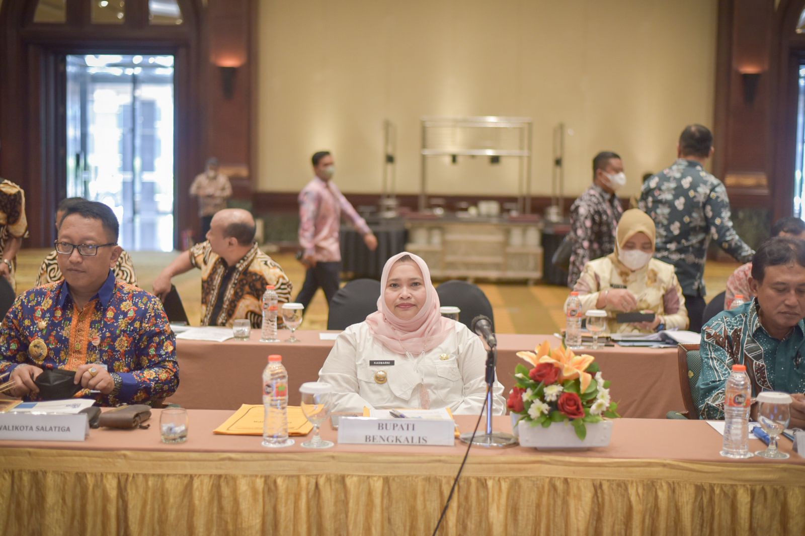 Hadiri Rapat Lintas Sektoral, Bupati Kasmarni Sampaikan RDTR Pulau Rupat Ke Kementerian ATR/BPN. 