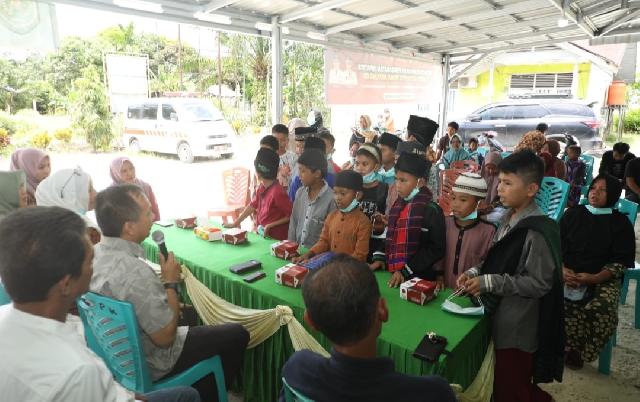 Warga Antusias Ikuti Kegiatan Sunatan Massal UPT Puskesmas Pengalihan Keritang 