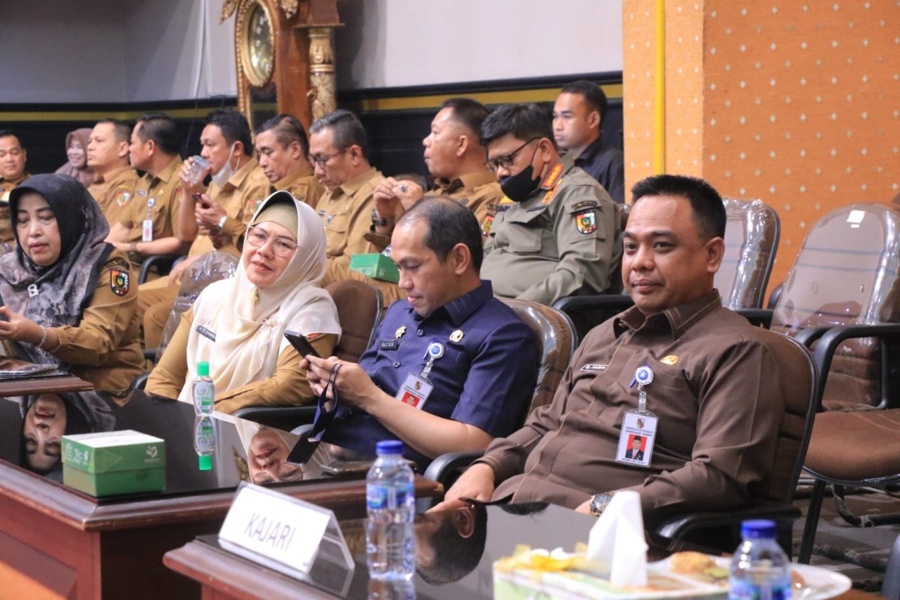 Pj Wako Sampaikan Pidato Nota Keuangan Ranperda APBD Perubahan 2023