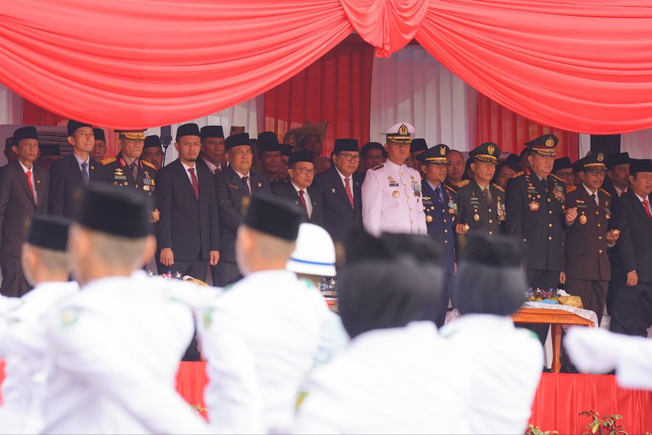 HUT Ke-79 RI, Pj Gubernur Riau Harap Jadi Pembangkit Semangat Kebangsaan
