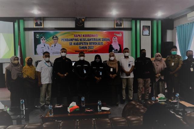 Sukseskan Program Bermasa, Dinsos Gelar Rakor ke 41 Pendamping Kesejahteraan Sosial 