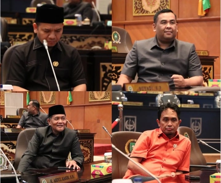 DPRD Riau Gelar Paripurna Pembentukan Susunan Fraksi-fraksi