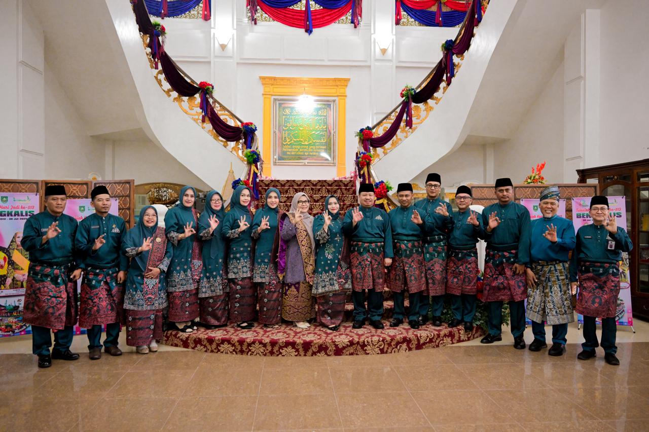 Puncak Hari Jadi ke-513 Bengkalis Tampilkan Kearifan Budaya Melayu yang Kental