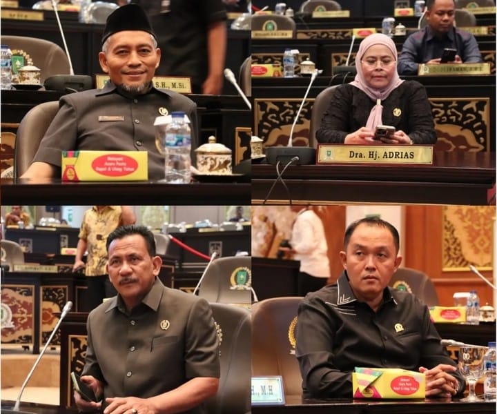 DPRD Riau Gelar Paripurna Pembentukan Susunan Fraksi-fraksi