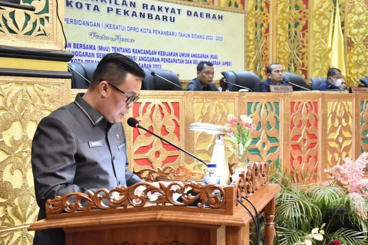 Lewat Paripurna Pemko dan DPRD Teken Mou KUA-PPAS R -APBD 2023