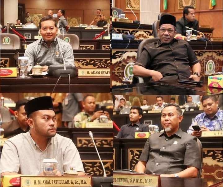 Gelar Paripurna, DPRD Riau Resmi Bentuk Lima Komisi
